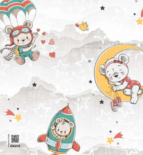 کاغذ دیواری کاغذ دیواری کودک Gelato